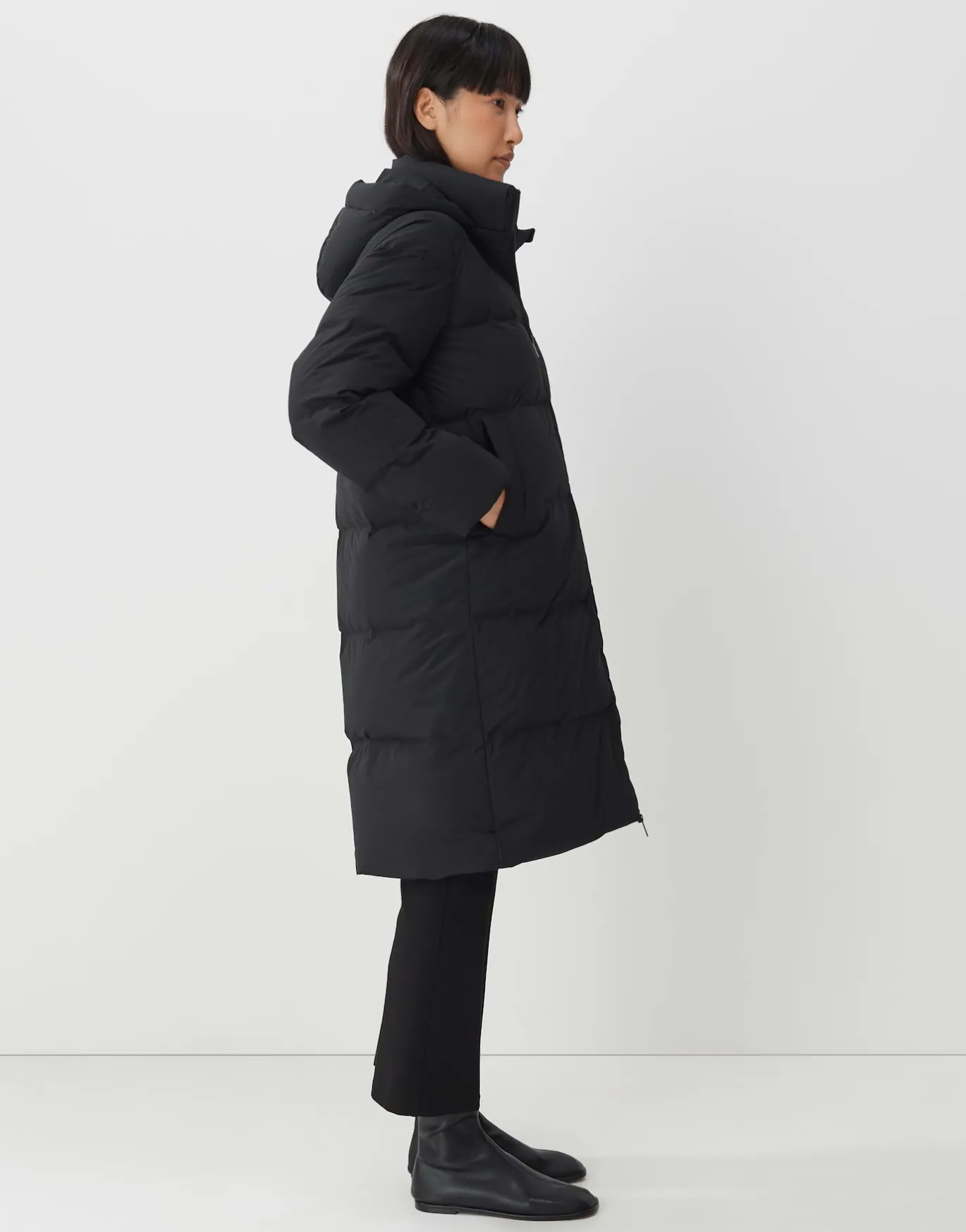 Damen OPUS Jacken / Mäntel^Daunenmantel Vatina Schwarz Online Bestellen