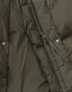 Damen OPUS Jacken / Mäntel^Daunenmantel Vaustine Grün Online Bestellen