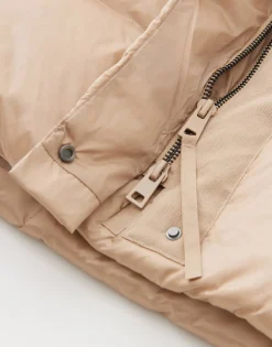 Damen OPUS Jacken / Mäntel | Blazer / Westen^Daunenweste Vausti Beige Online Bestellen