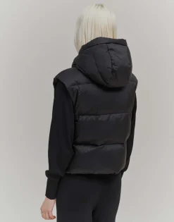 Damen OPUS Jacken / Mäntel | Blazer / Westen^Daunenweste Vausti Schwarz Online Bestellen