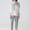 Damen OPUS Accessoires^Dreieckstuch Afraasi Scarf Grau Online Bestellen