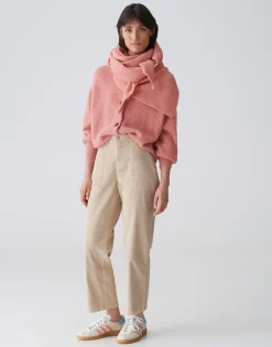 Damen OPUS Accessoires^Dreieckstuch Afraasi Scarf Rosé Online Bestellen