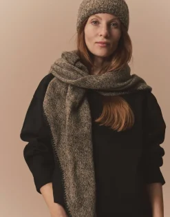 Damen OPUS Accessoires^Dreieckstuch Amadsi Mix Braun Online Bestellen