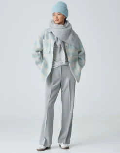 Damen OPUS Accessoires^Dreieckstuch Amadsi Scarf Grau Online Bestellen