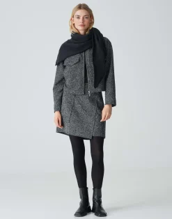 Damen OPUS Accessoires^Dreieckstuch Amadsi Scarf Schwarz Online Bestellen