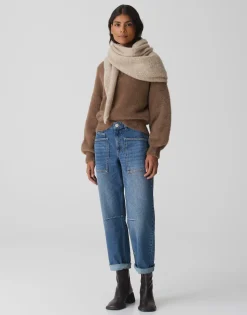 Damen OPUS Accessoires^Dreieckstuch Amadsi Scarf Beige Online Bestellen