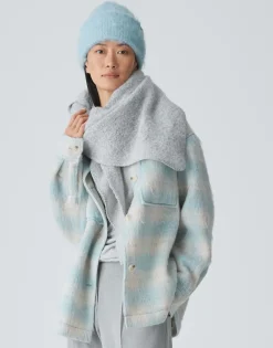 Damen OPUS Accessoires^Dreieckstuch Amadsi Scarf Grau Online Bestellen