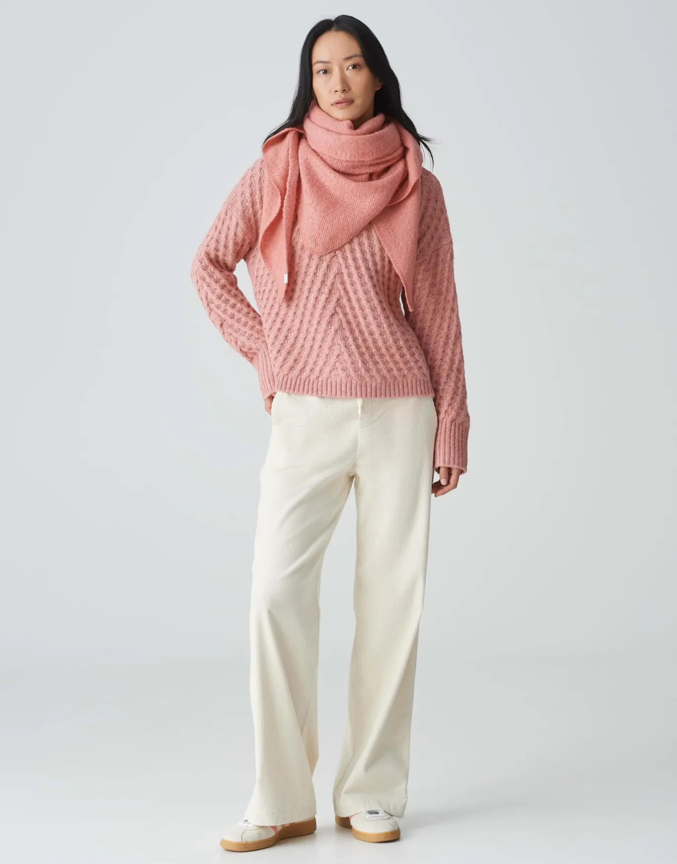 Damen OPUS Accessoires^Dreieckstuch Amadsi Scarf Rot Online Bestellen