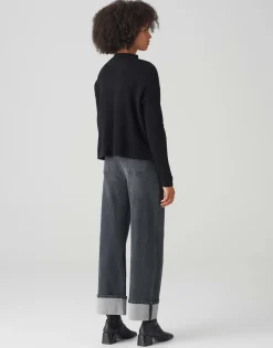 Damen OPUS Strick^Feinstrickpullover Piranula Schwarz Online Bestellen