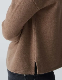 Damen OPUS Strick^Feinstrickpullover Piranula Braun Online Bestellen