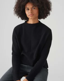 Damen OPUS Strick^Feinstrickpullover Piranula Schwarz Online Bestellen