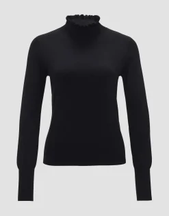 Damen OPUS Strick^Feinstrickpullover Polluna Schwarz Online Bestellen