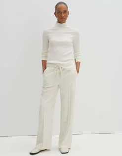 Damen OPUS Strick^Feinstrickpullover Tippi Soft Weiß Online Bestellen