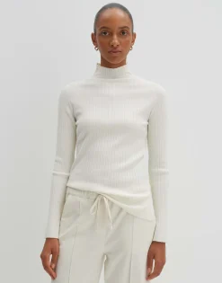 Damen OPUS Strick^Feinstrickpullover Tippi Soft Weiß Online Bestellen