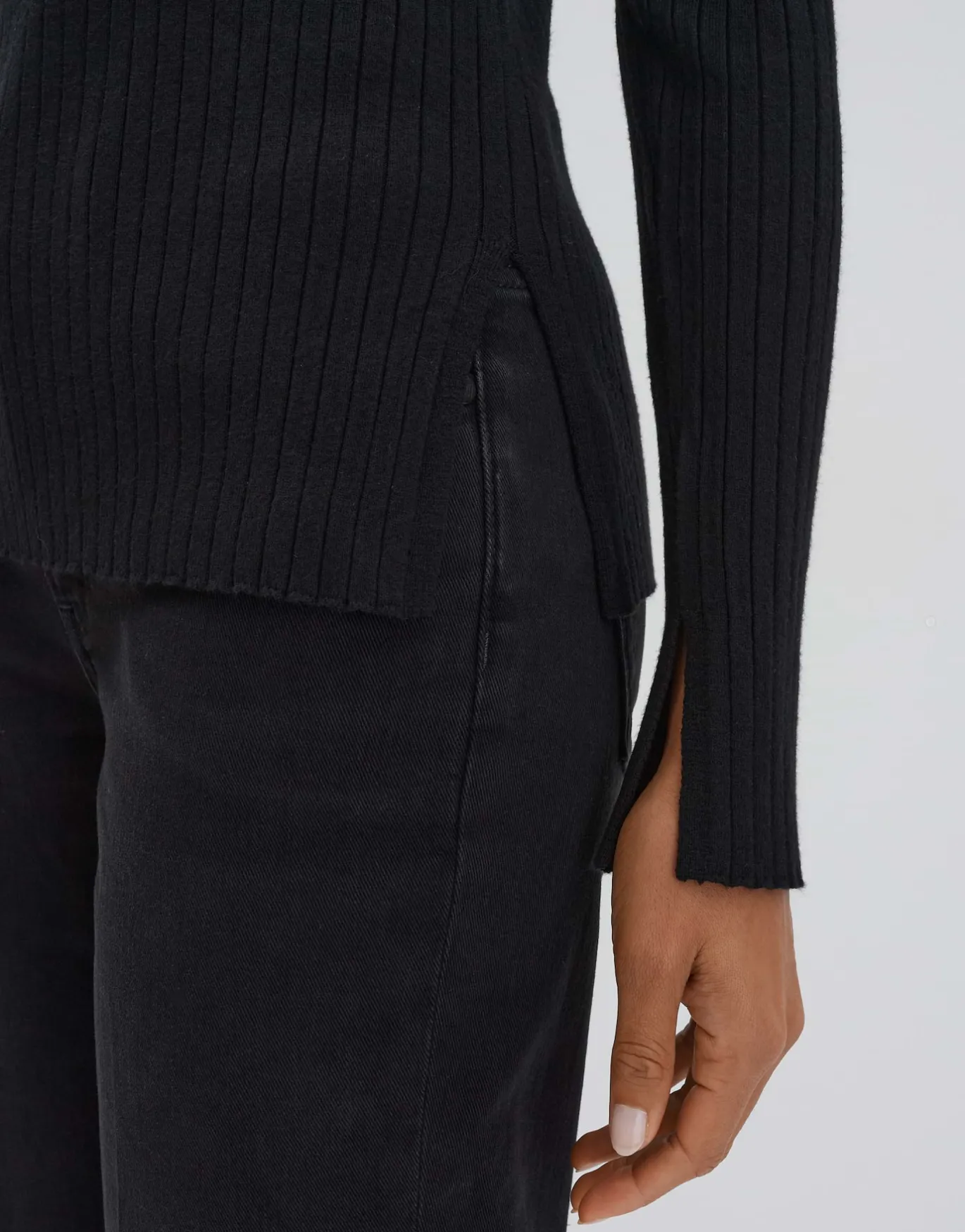 Damen OPUS Strick^Feinstrickpullover Tippi Soft Schwarz Online Bestellen