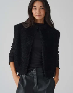 Damen OPUS Blazer / Westen^Fellweste Desto Schwarz Online Bestellen