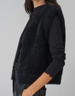 Damen OPUS Blazer / Westen^Fellweste Desto Schwarz Online Bestellen