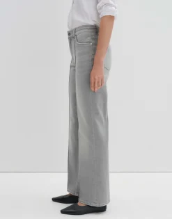 Damen OPUS Jeans^Flared Jeans Carie Line Grau Online Bestellen