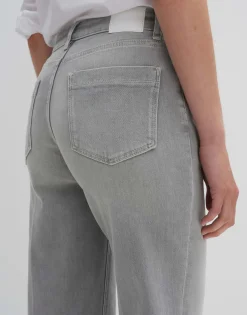 Damen OPUS Jeans^Flared Jeans Carie Line Grau Online Bestellen