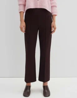 Damen OPUS Hosen^Flared Pants Curinna Detail Rot Online Bestellen