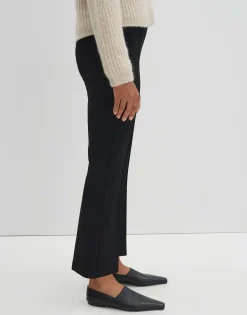 Damen OPUS Hosen^Flared Pants Curinna Detail Schwarz Online Bestellen