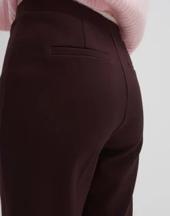 Damen OPUS Hosen^Flared Pants Curinna Detail Rot Online Bestellen