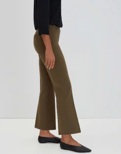 Damen OPUS Hosen^Flared Pants Curinna Grün Online Bestellen