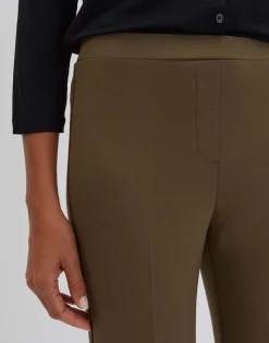 Damen OPUS Hosen^Flared Pants Curinna Grün Online Bestellen
