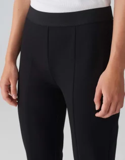 Damen OPUS Hosen^Flared Pants Erja Sporty Schwarz Online Bestellen