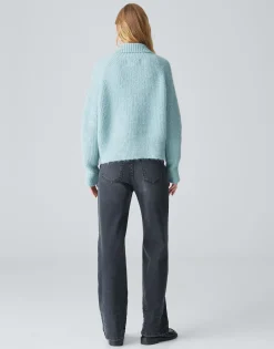 Damen OPUS Strick^Grobstrickjacke Dazzi Blau Online Bestellen