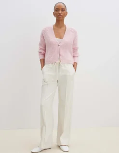 Damen OPUS Strick^Grobstrickjacke Triya Rosé Online Bestellen