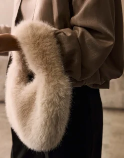 Damen OPUS Accessoires^Handtasche Afury Bag Beige Online Bestellen