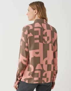 Damen OPUS Blusen^Hemdbluse Falkina Bold Rosé Online Bestellen