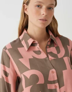 Damen OPUS Blusen^Hemdbluse Falkina Bold Rosé Online Bestellen