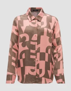 Damen OPUS Blusen^Hemdbluse Falkina Bold Rosé Online Bestellen