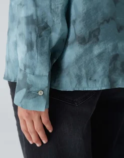 Damen OPUS Blusen^Hemdbluse Falkina Faded Blau Online Bestellen
