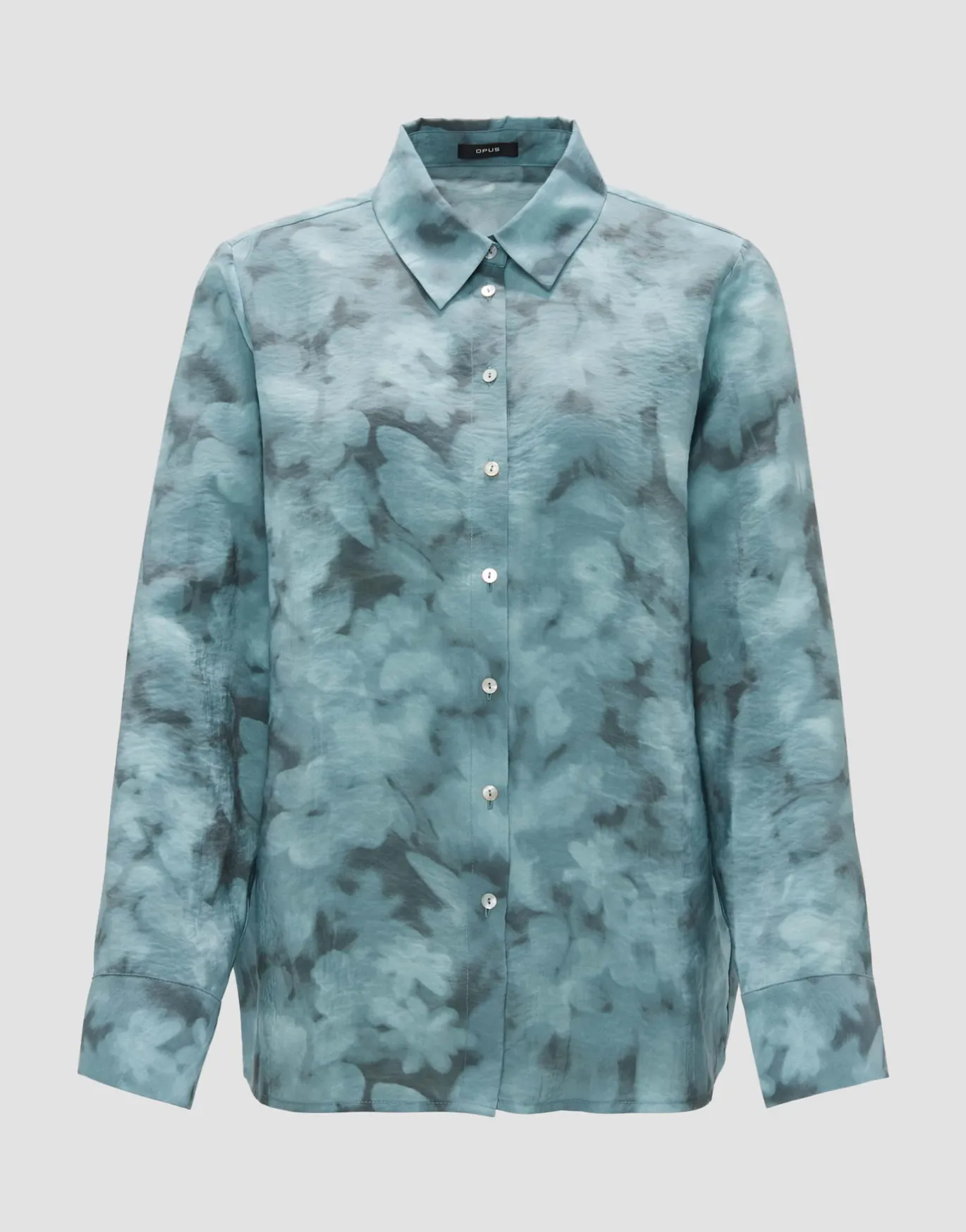 Damen OPUS Blusen^Hemdbluse Falkina Faded Blau Online Bestellen