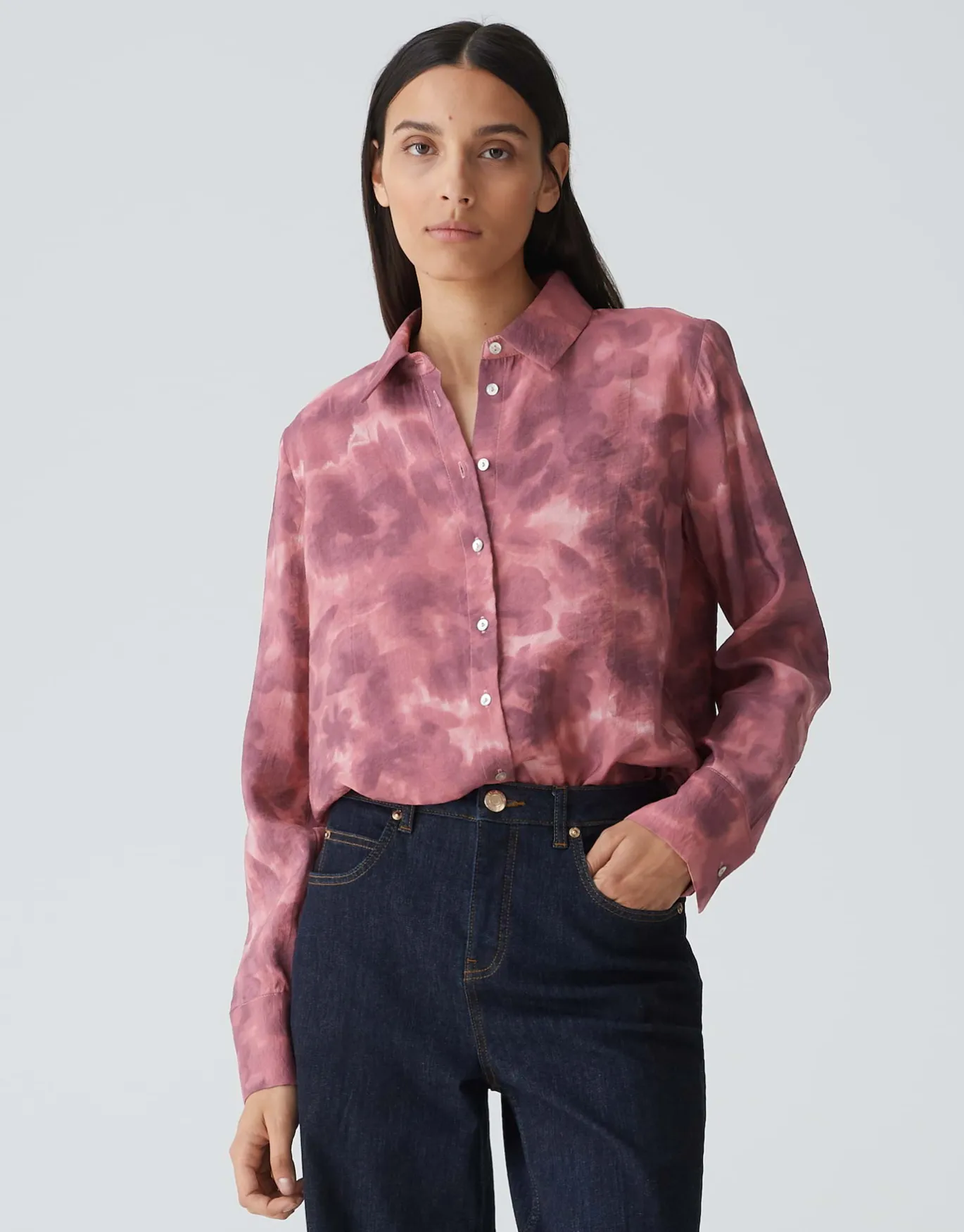 Damen OPUS Blusen^Hemdbluse Falkina Faded Rosé Online Bestellen