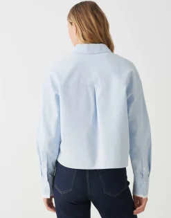 Damen OPUS Blusen^Hemdbluse Finsi Blau Online Bestellen