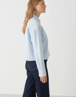 Damen OPUS Blusen^Hemdbluse Finsi Blau Online Bestellen