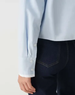 Damen OPUS Blusen^Hemdbluse Finsi Blau Online Bestellen