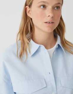 Damen OPUS Blusen^Hemdbluse Finsi Blau Online Bestellen