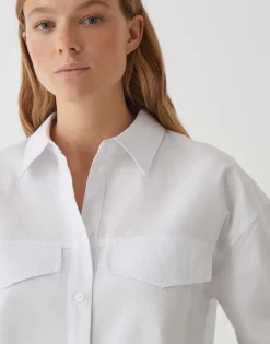 Damen OPUS Blusen^Hemdbluse Finsi Weiß Online Bestellen