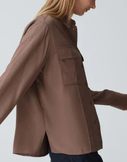 Damen OPUS Blusen^Hemdbluse Flara Braun Online Bestellen