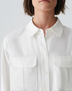 Damen OPUS Blusen^Hemdbluse Flara Weiß Online Bestellen