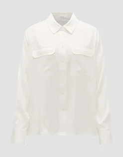 Damen OPUS Blusen^Hemdbluse Flara Weiß Online Bestellen