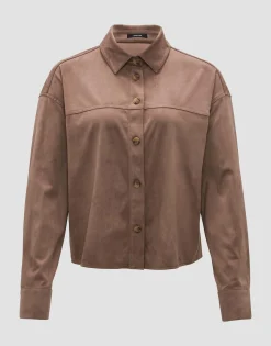 Damen OPUS Blusen^Hemdbluse Fontega Braun Online Bestellen