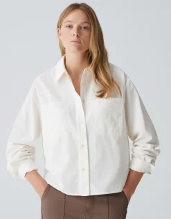 Damen OPUS Blusen^Hemdbluse Froni Weiß Online Bestellen