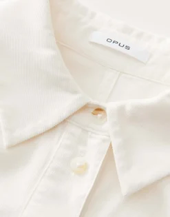 Damen OPUS Blusen^Hemdbluse Froni Weiß Online Bestellen