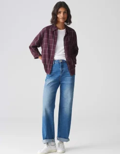 Damen OPUS Blusen^Hemdbluse Fudo Attire Lila Online Bestellen